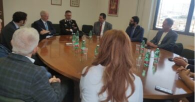 Frosinone, Federlazio incontra il nuovo comandante provinciale dei carabinieri