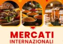 A Frosinone i mercati internazionali: street food da tutto il mondo