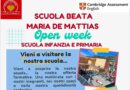 Sora, “Open Week” alla Scuola dell’infanzia e primaria “Beata Maria De Mattias”: come partecipare