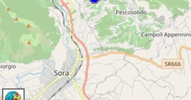 terremoto pescosolido valcomino sisma sora