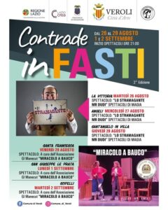 Veroli, la festa dell'estate continua con 