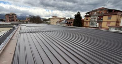 Frosinone, scuola ‘Aldo Moro’: tetto nuovo in tempi record con tecnologia green