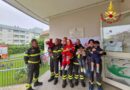 Sora, splendida mattinata al ‘Nido dei Sogni’: i vigili del fuoco incontrano i bimbi per la Giornata della Terra