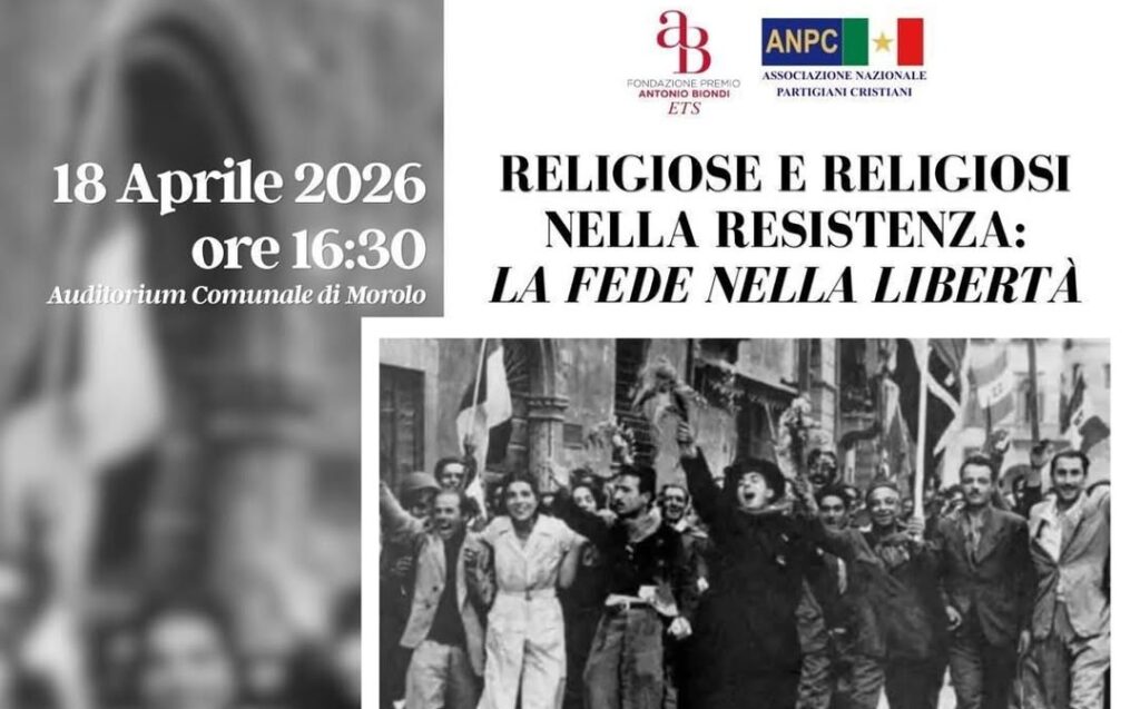 Morolo – La Garavaglia e l’Arcivescovo Marcianò domani al convegno sui religiosi nella Resistenza
