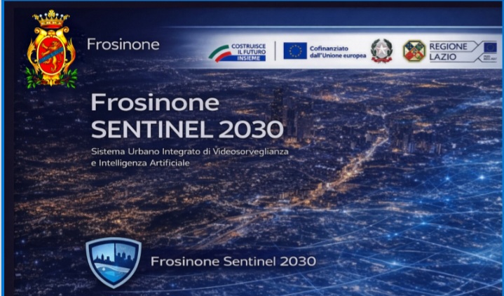 Frosinone presenta Sentinel, il nuovo sistema integrato di videosorveglianza  per la sicurezza urbana